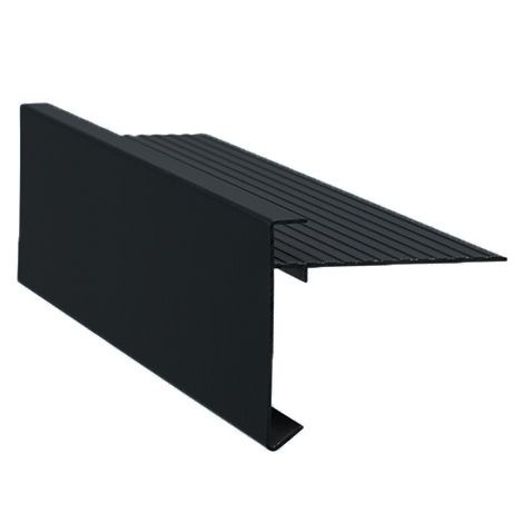 WimWood Daktrim 60x64mm zwart 250cm