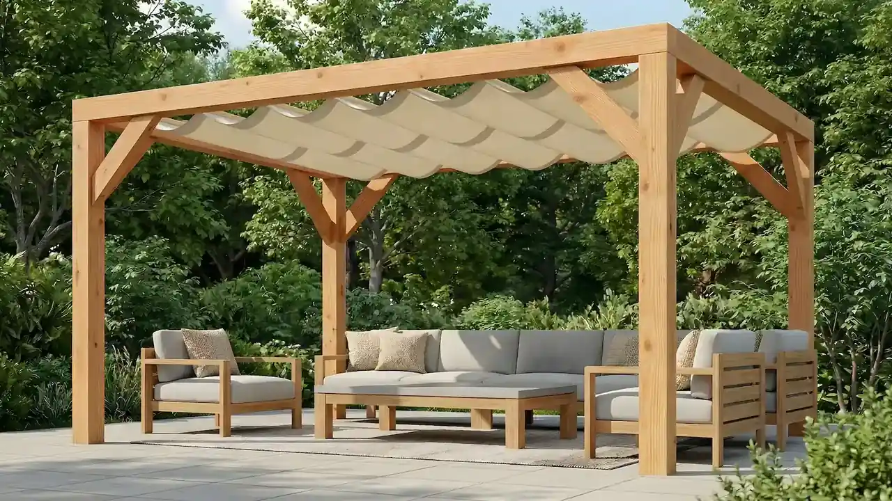 Pergola Robuust van douglashout